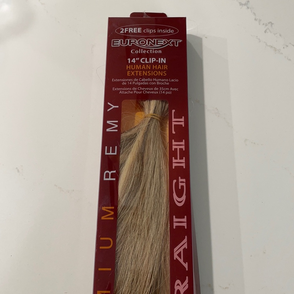 Hair Extensions Dark Blonde Frost